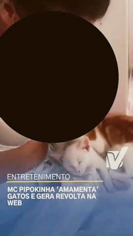 VÍDEO – MC Pipokinha aparece “amamentando” gato e pode ser。